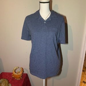 Men’s Sears Blue Black Polo Shirt